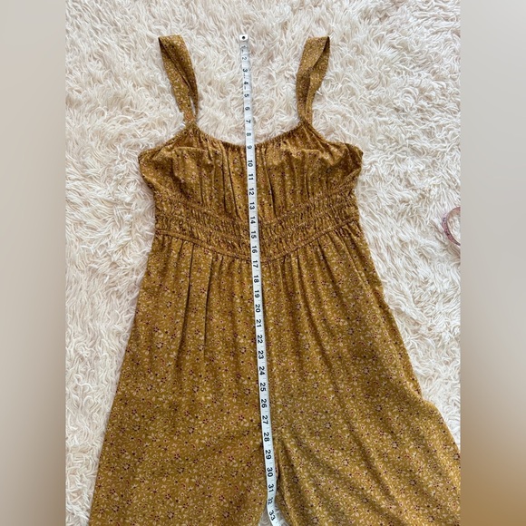 Madewell Sophia Tank Wide-Leg Jumpsuit Florentine Floral viscose SZ M pockets - Picture 8 of 11